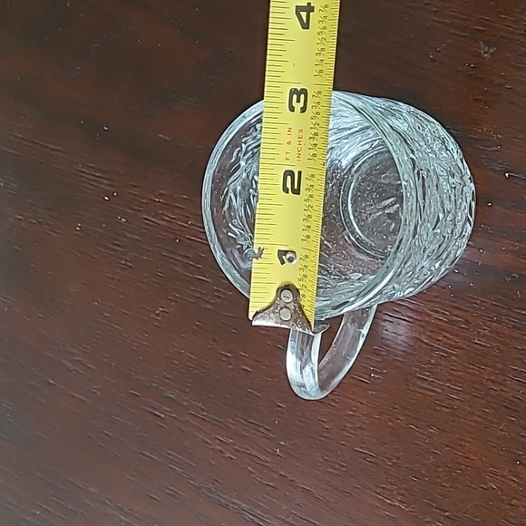 Princess House two pieces crystal mug and saucer Excellent preloved condition!!! - Picture 7 of 7